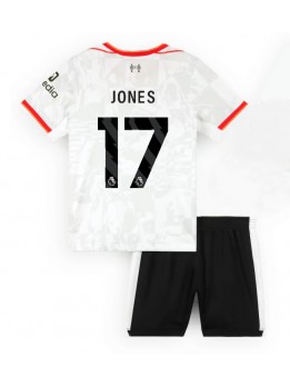 Liverpool Curtis Jones #17 Replika Tredje Kläder Barn 2024-25 Kortärmad (+ byxor)
